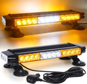 LED Strobe Bar, Amber & White