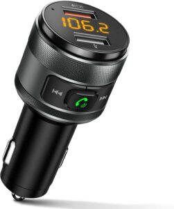 Bluetooth 5.3 FM Transmitter & Charger