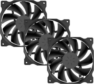 3-Pack 120mm Long Life PC Case Fans