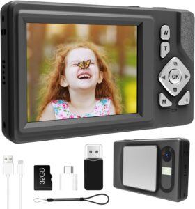 48MP 1080P Digital Camera w/32GB Card