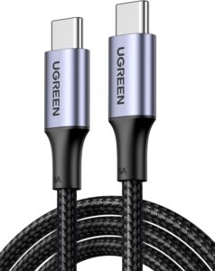UGREEN 100W USB-C Cable 2-Pack 6.6ft