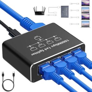 4-Port Gigabit Ethernet Switch Hub