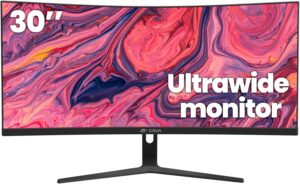 CRUA 30" Ultrawide Curved 100Hz Monitor