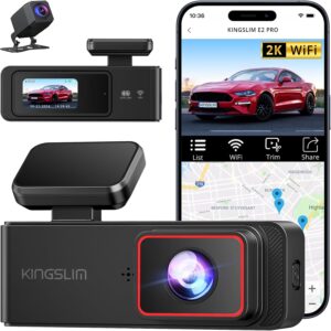 Kingslim E2PRO Dual Dashcam