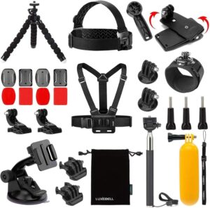 Luxebell 14-in-1 Action Camera Accessories Kit