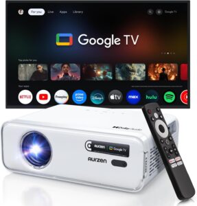 Aurzen EAZZE D1G 4K Google TV Projector