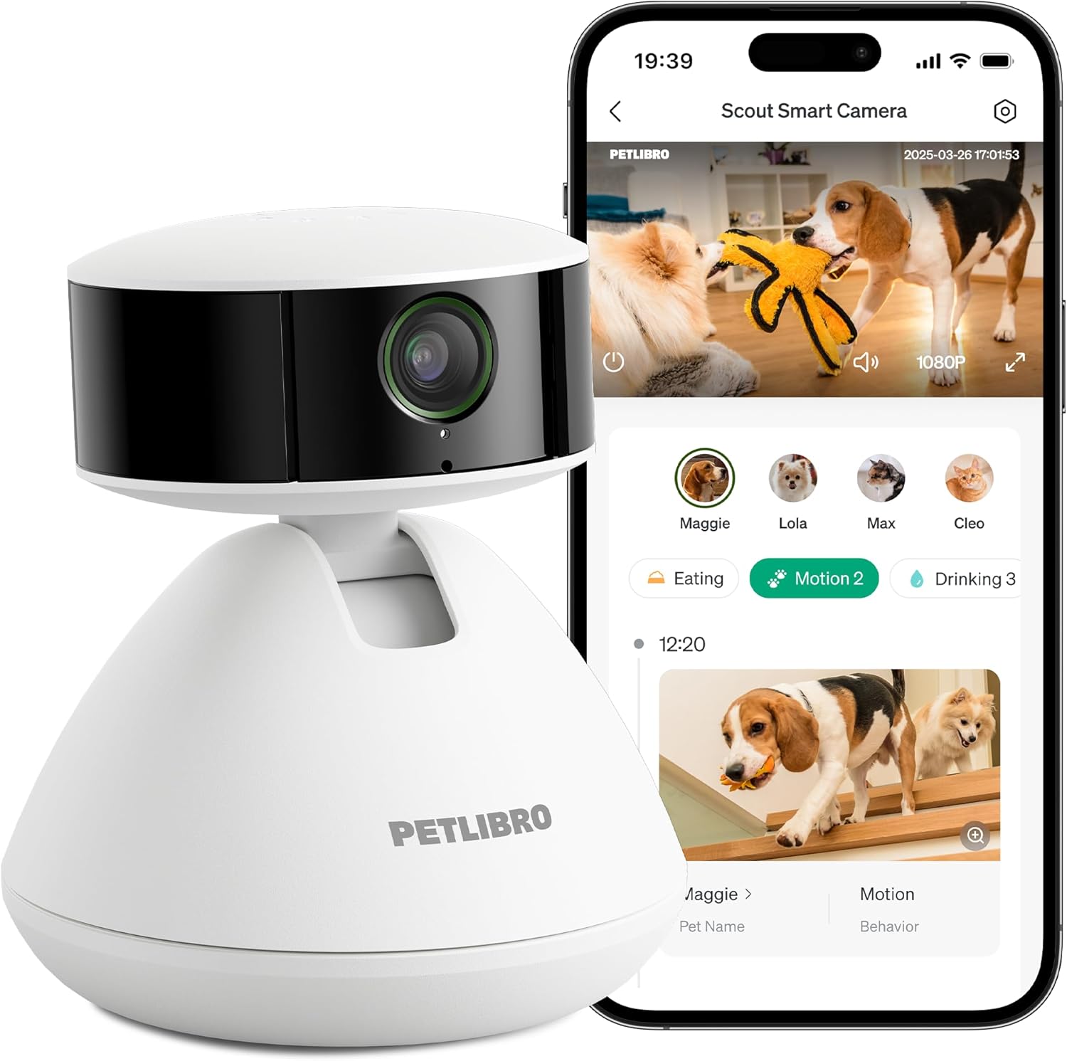 PETLIBRO AI Pet Camera with App