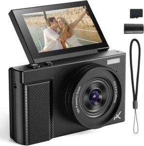 64MP Retro Vlogging Camera with 16X Zoom