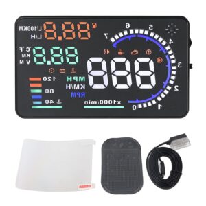 5.5" OBD II HUD Speed Display
