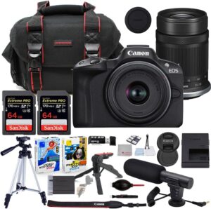 Canon EOS R50 with Two Lenses & Essential Kit