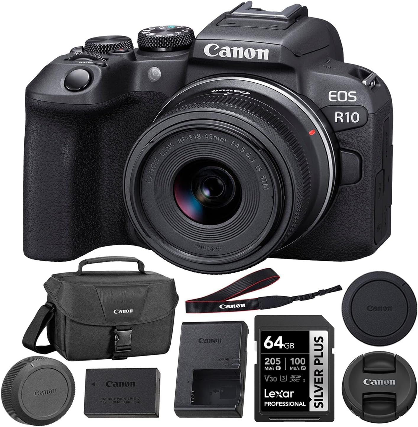 Canon EOS R10 Bundle (3 Items)