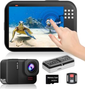 Waterproof Action Camera 10M 64G