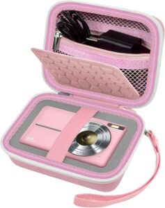 Pink Camera Case for Travel