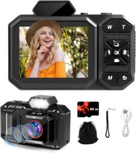 Bextgoo 4K 48MP Vlogging Camera