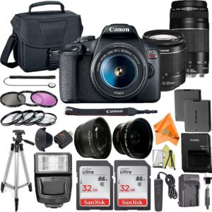 Canon EOS Rebel T7 Bundle (Renewed)