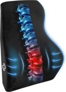 Samsonite Lumbar Support Pillow Black