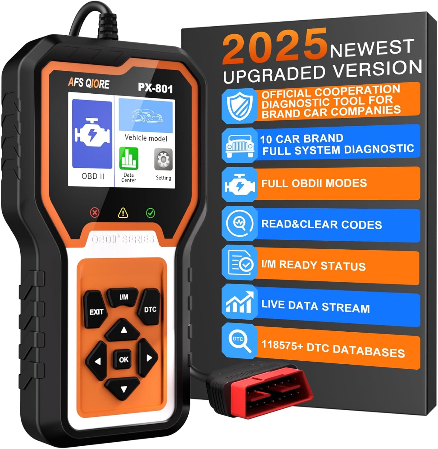 OBD2 Scanner: Full Vehicle Diagnostics Tool