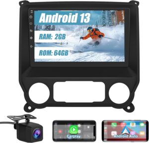 Android 13 Car Stereo w/ Wireless CarPlay