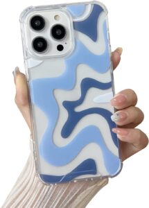 Wavy Painted Case for iPhone 14/13