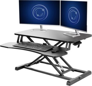 VIVO 32-inch Adjustable Standing Desk Converter