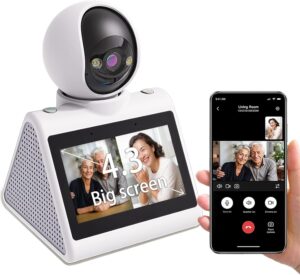 4.3" 1080P Security Cam with 2-Way Talk