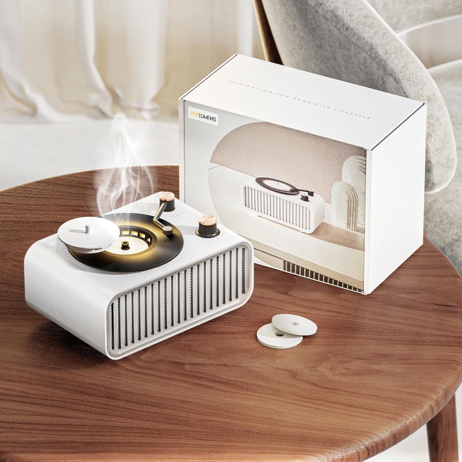 Vivilumens 3-in-1 Vintage Bluetooth Speaker