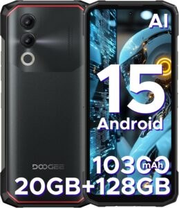 DOOGEE Blade 20: 20GB+128GB, 10300mAh, 6.6" Rugged Phone