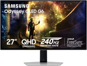 Samsung 27" OLED G6 240Hz Gaming Monitor