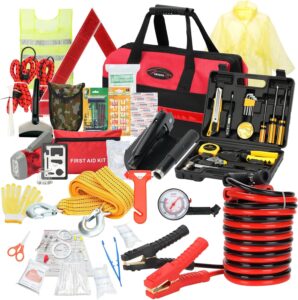 Roadside Emergency Kit with Jumper Cables