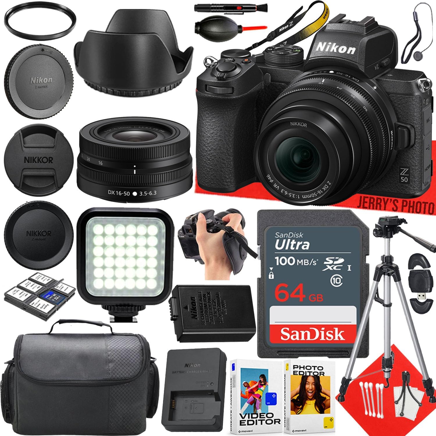 Nikon Z50 25pc Bundle