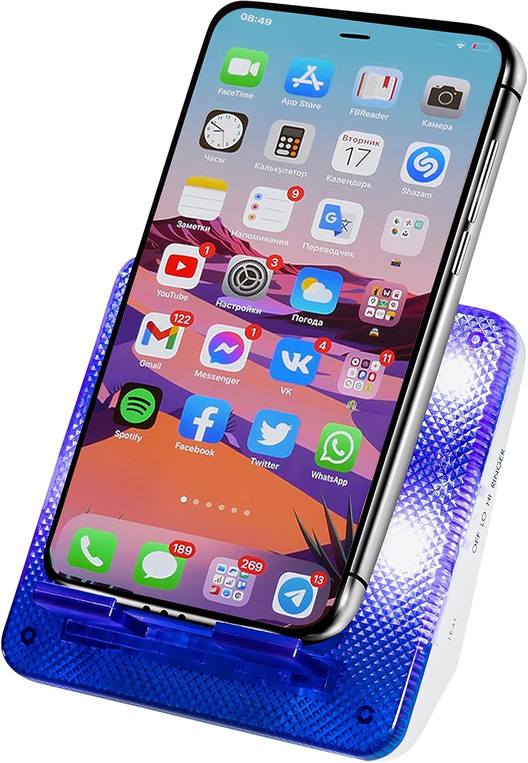 Loud Cell Phone Ringer & LED Flasher