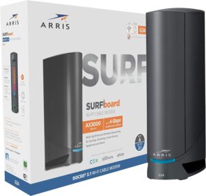 ARRIS Surfboard G34 Modem Router (Renewed)