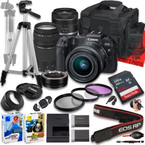 Canon EOS RP Kit w/ 2 Lenses (Renewed)