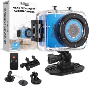 Pyle Gear Pro 1080P HD Waterproof Action Camera