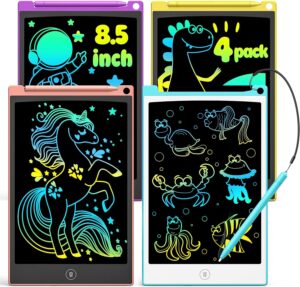 TECJOE 4 Pack LCD Drawing Tablet