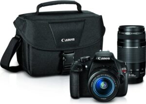 Canon EOS Rebel T5 with 18-55mm & 75-300mm Lenses