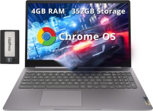 Lenovo Ideapad 3 Chromebook, 15.6", 4GB RAM