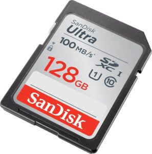 SanDisk 128GB Ultra SDXC UHS-I Card