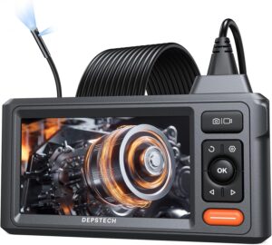 Dual-Lens Endoscope Camera