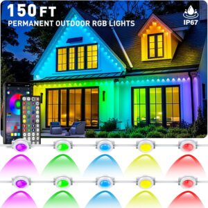Outdoor RGB LED Lights 150FT