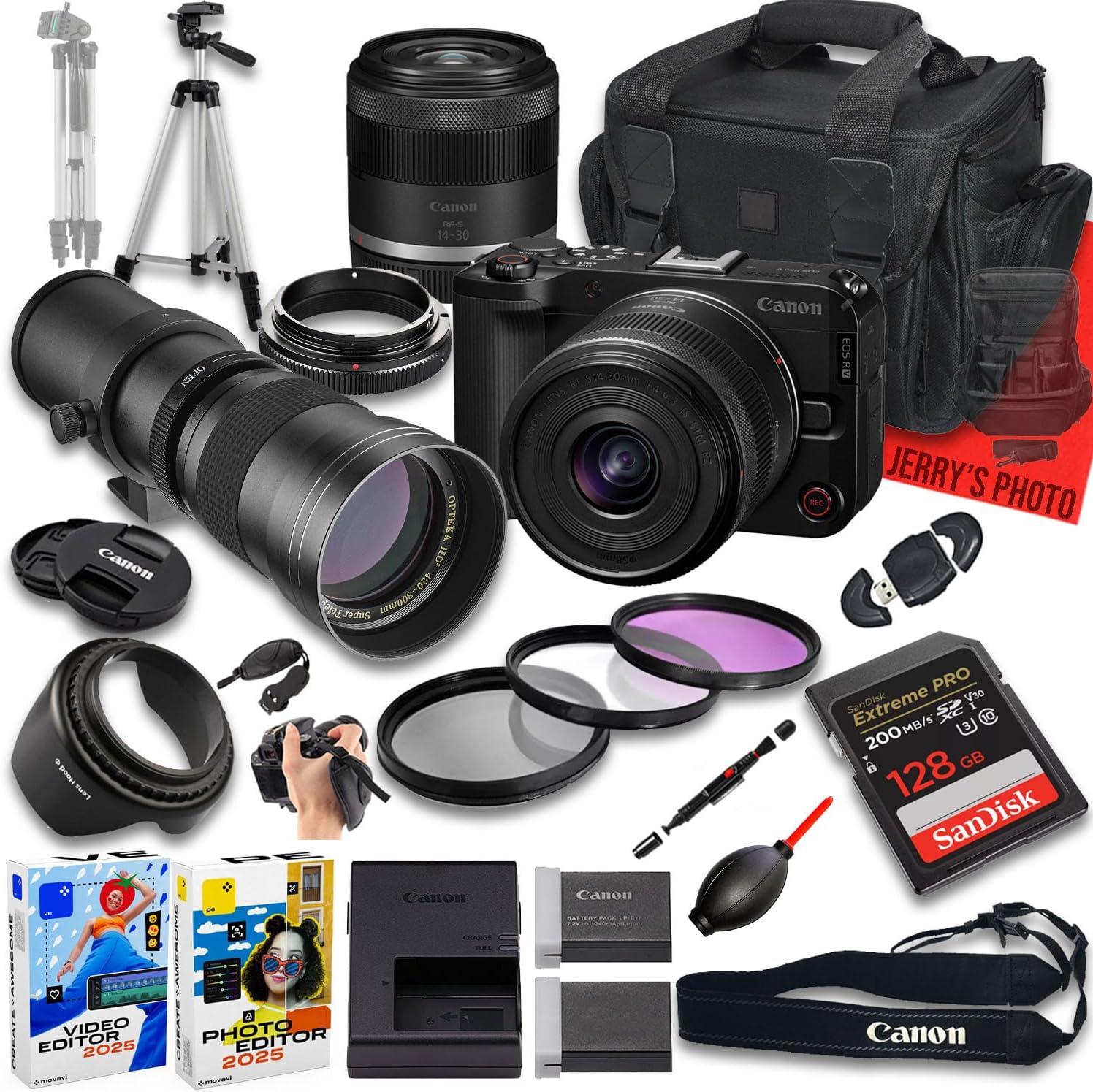 Canon EOS R50 Bundle (Renewed)