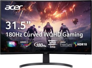 Acer Nitro 31.5" 180Hz Curved Gaming Monitor