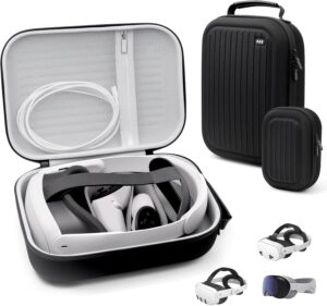 Krypthos VR Case for Quest 3 & Vision Pro