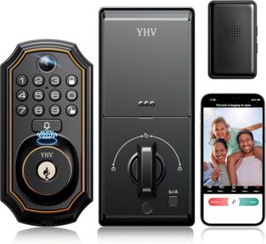 Wi-Fi Smart Lock with Camera & Fingerprint