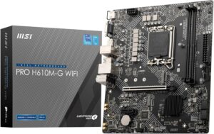 MSI H610M-G WiFi, LGA1700, DDR5