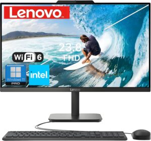 Lenovo 24" AIO, Intel 4-Core, 16GB, 512GB SSD, Win 11 Pro