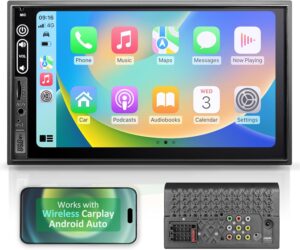 7" Wireless CarPlay & Android Auto Stereo