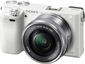 Sony a6000 Mirrorless Camera (White)