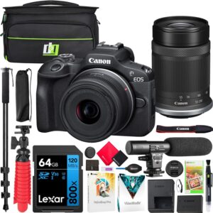 Canon EOS R100 Kit with 2 Lenses & Extras