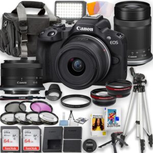Canon EOS R50 Kit with Lenses & Accessories (Renewed)